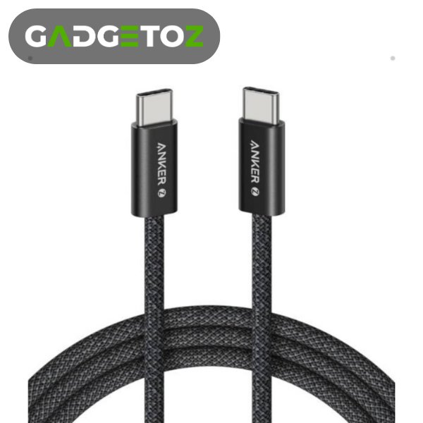Anker Zolo 240W USB C to USB C Cable for iPhone 16 Series, MacBook & Android Phones – 1.5 Meter